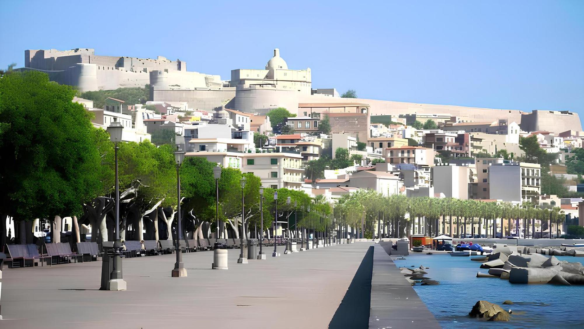 Вилла Attico Panoramico - Milazzo Centro Storico - 200 Mq Экстерьер фото